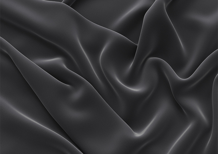 Luxe Velvet, Steel - Twist&Fit Roman Blind - Image 4